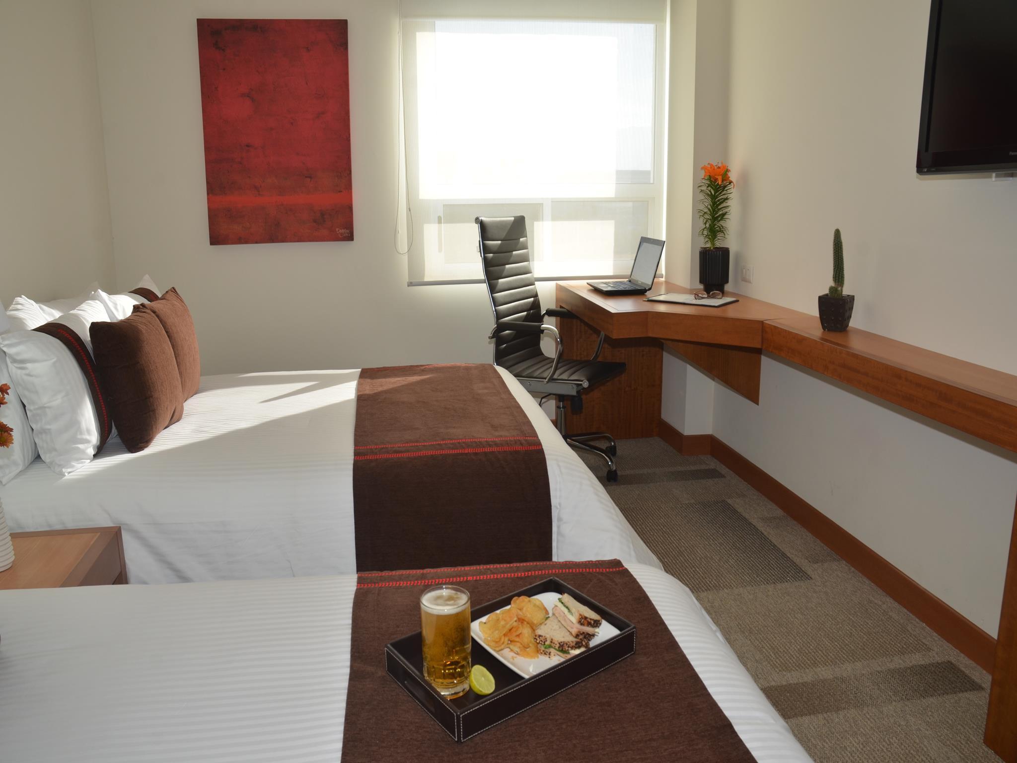 Mision Express Monterrey Aeropuerto La Fe Hotell Apodaca Eksteriør bilde