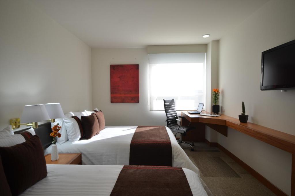 Mision Express Monterrey Aeropuerto La Fe Hotell Apodaca Eksteriør bilde